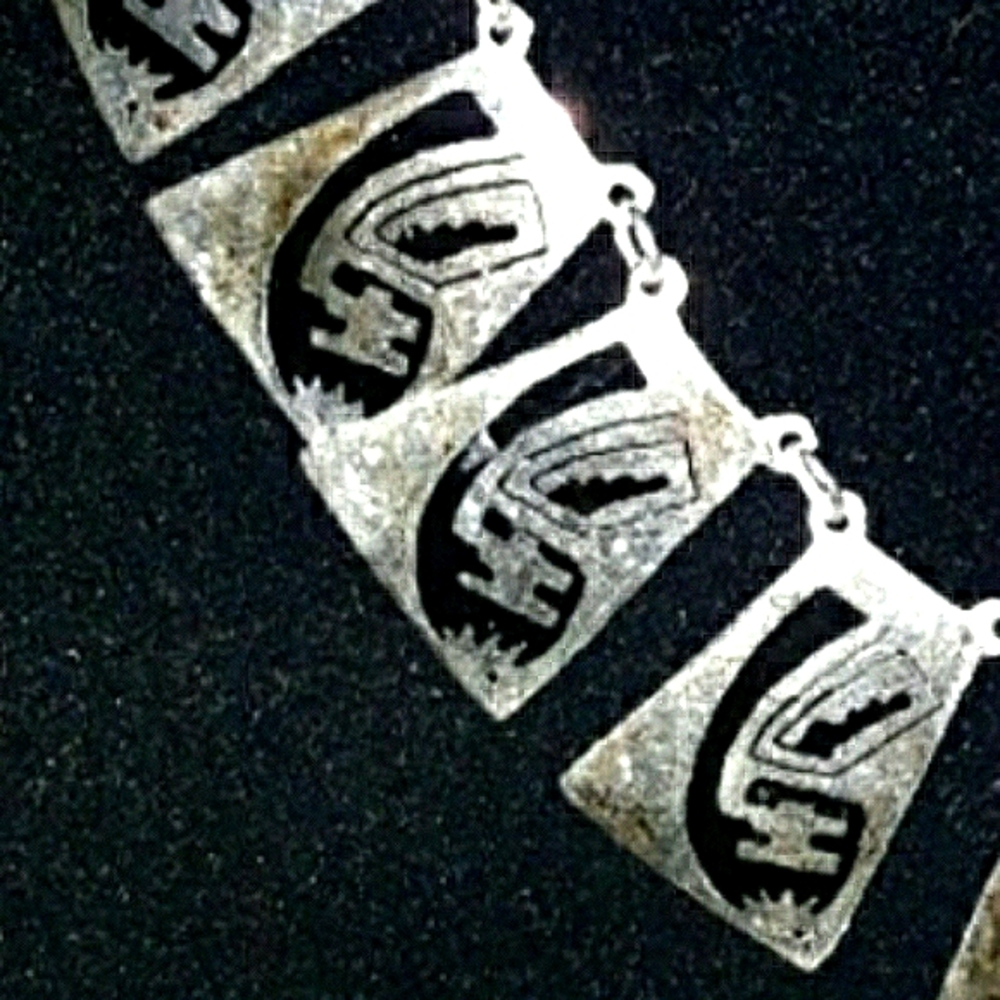 π΄ 1900's Silver Choker w/expert Appraisal - Picture 5 of 8